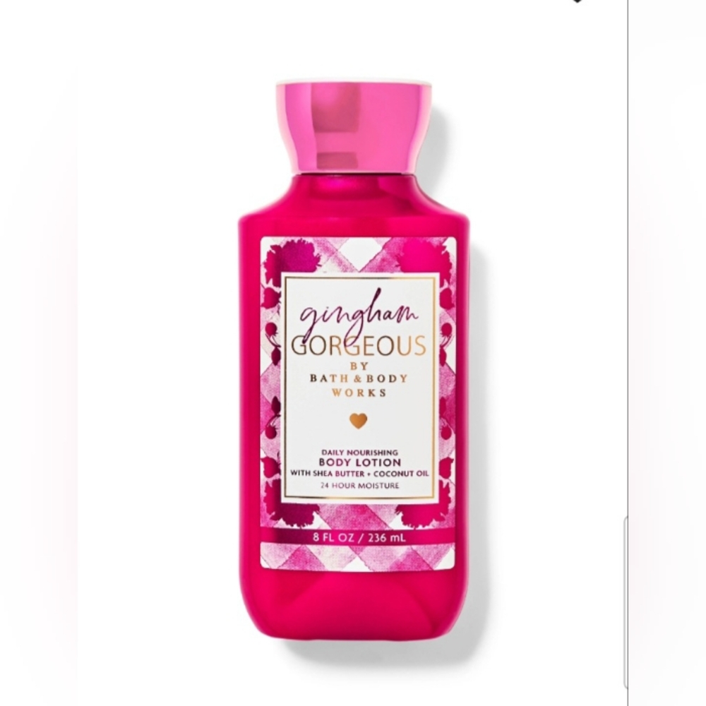 Bath & Body Works Gingham Gorgeous Nourishing Body Lotion New